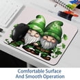 thumbnail image 6 of Saint Patrick's Day Printed Square Mouse Pad, 8.3x9.8 Inch Non-Slip Rubber Bottom Gaming Mouse Pad for Office Use, 6 of 6