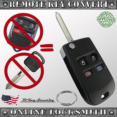 Door lock unlock 4 button GM 2010+ flip key Buick OEM keyless entry fob remote 