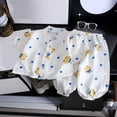 thumbnail image 1 of Soft Kids Summer Pajama Set Short Sleeve Cloud Print Loungewear Comfortable Sleepwear For Toddler And Children, 1 of 3