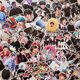 thumbnail image 1 of BTS Stickers 106 PCS Mixed Sticker Packs for Teens Waterproof Stickers for Water Bottles Laptop Phone Case Skateboard, 1 of 4
