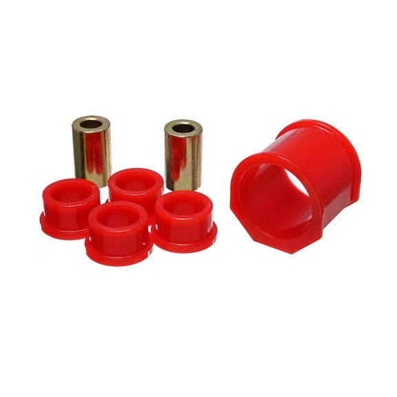 Energy Suspension 11.10101R Polyurethane Rack & Pinion Bushings Red Fits select: 2006-2014 MAZDA MX-5 MIATA