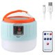 thumbnail image 2 of Linterna Solar LED para Camping Recargable, Linterna de Emergencia - Linterna con Control Remoto Luces para Carpa, Banco de energía, 3 Modos de luz, Luz para Acampar al Aire Libre, Viajes, Pesca, Sen, 2 of 5