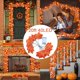 thumbnail image 2 of Decoración de Halloween Decoraciones de Halloween Cadena de luz de hoja de arce Decoración de sala de fiesta de jardín de Halloween Cadena de luz de hoja de arce LED 6 m / 40, 2 of 8