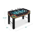 thumbnail image 3 of Best Choice Products Large 54in Full-Size Foosball Table for Home, Game Room w/ 2 Balls, 2 Cup Holders - Arcade, 3 of 10