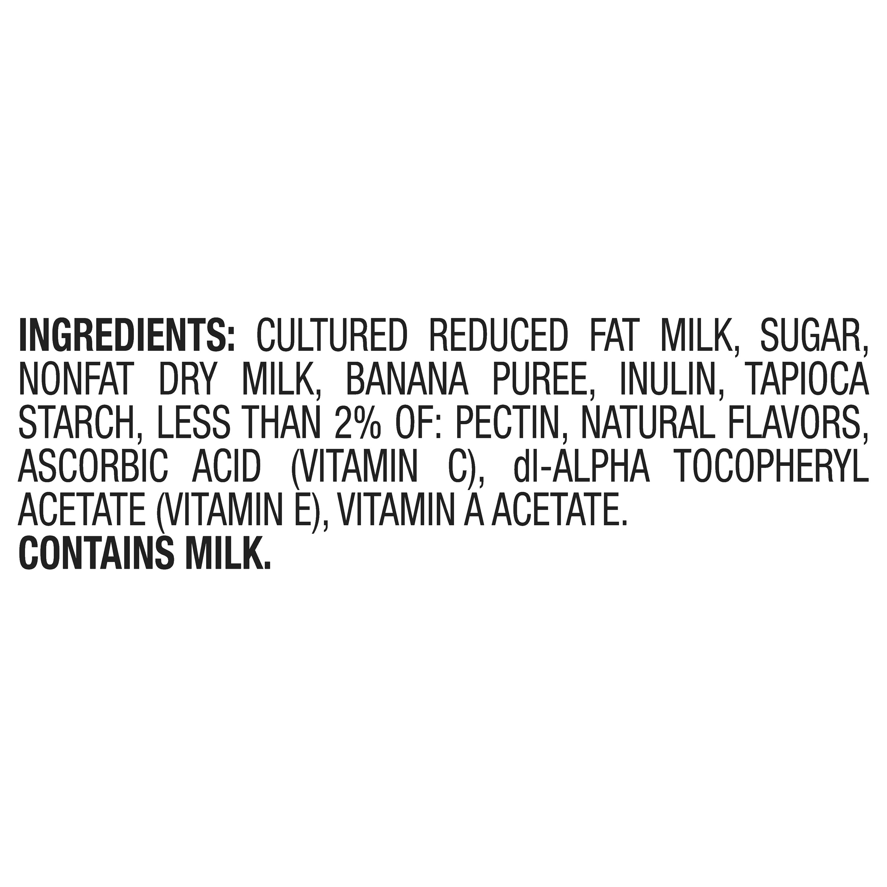 Snack de yogur para niños pequeños etapa 3 de plátano de Parent's Choice, bolsa de 1 oz 5