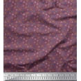 thumbnail image 1 of Soimoi Cotton Jersey Fabric Dot & Triangle Shirting Print Sewing Fabric Yard 58 Inch Wide, 1 of 1