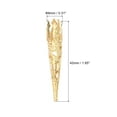 thumbnail image 2 of Uxcell 42mm Alloy Corsage Decorative Holder Vase for Wedding Party Prom Dark Gold Tone, 2 of 6