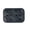 #-【Black】| x1 Ice Cube Mold, variant on Fruit Ice Cube Molds - 6 Cavity - Silica Gel Flexible Ice Cube Maker, Pineapple Strawberry Watermelon Lemon Shapes, Easy Release, Pink, JASKFLY