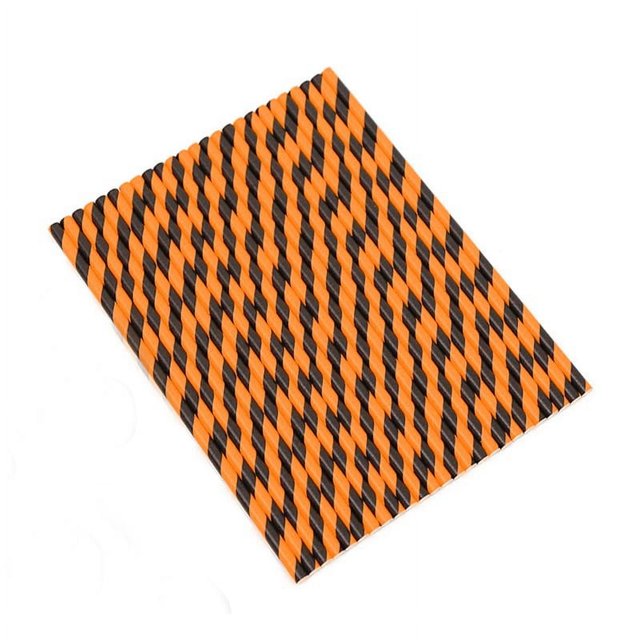 Paper Straw Disposable Environmental Degradable Straw Original Paper Straw Children Food Grade Decoration