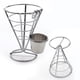 thumbnail image 5 of piezas de soporte para papas fritas, cono de soporte para papas fritas, plato para salsa, cono para bocadillos, estante de exhibición para pollo frito, estantes para alimentos, tazón, 5 of 8