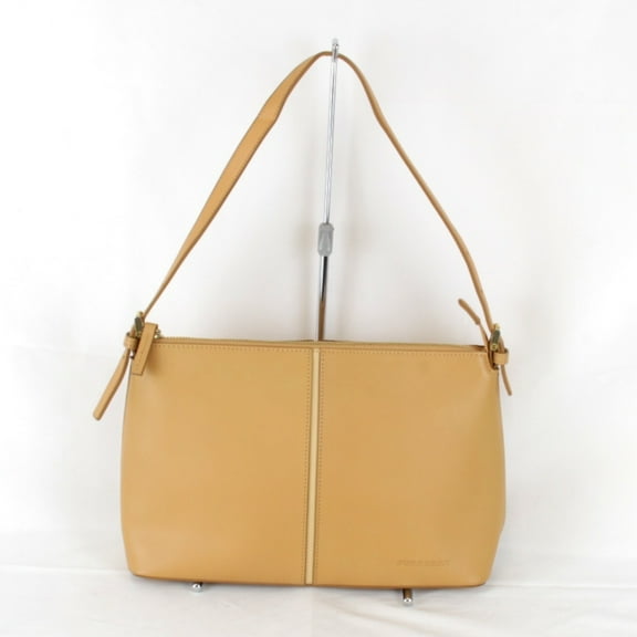 Pre-Owned BURBERRY Shoulder bag Leather Brown Women's (Good)