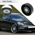 thumbnail image 3 of Unique Bargains Drive Belt Idler Pulley for Audi A4 2002-2009 Serpentine Tensioner Pulley Idler with Bolt Washer No.06B903341B Plastic Black 1 Pcs, 3 of 6