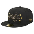 thumbnail image 3 of Men's New Era  Black Washington Capitals Military Appreciation Digital Camo Stars 59FIFTY Fitted Hat, 3 of 5