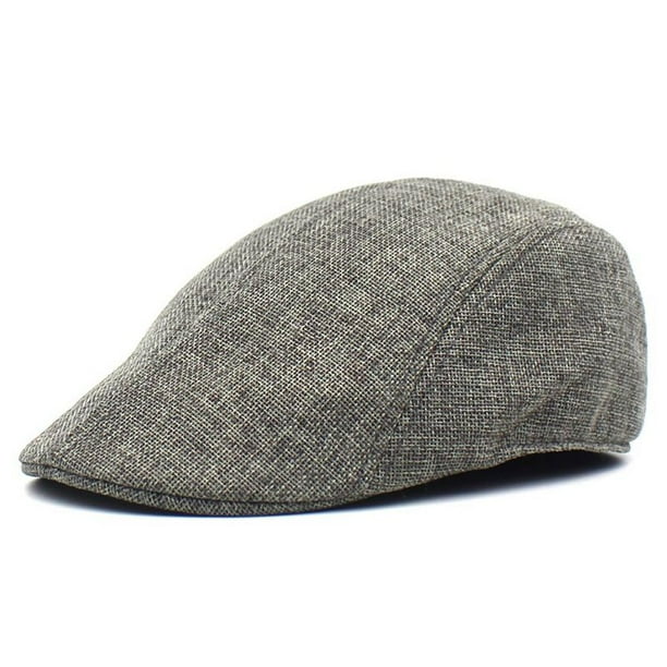 Shiyao Flat Cap Adjustable Newsboy Hats For Men Classic Flat Cap Mens Irish Cabbie Tweed Ivy Grey01 Walmart Com Walmart Com