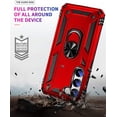 thumbnail image 6 of for S23 Case Samsung S23 5G Phone Case Galaxy S23 Case,Military-Grade Protective Samsung Galaxy S23 Cover with Ring Car Mount Kickstand for Samsung Galaxy S23/S23 5G - Red, 6 of 12