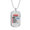 Military Chain (Gold), variant on Gemini Facts Black Zodiac Dog Tag Necklace Stainless Steel 24" Chain Silver Tone or Gold Tone