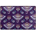 thumbnail image 4 of SKYSONIC 36x24in Mandala Elephant Area Rug, Paisley Lotus Non-Slip Floor Carpet for Indoor Living Dining Room Bedroom, 4 of 7