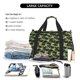 thumbnail image 5 of Balery Camouflage Dinosaur Bolsa de Gimnasio para Mujeres, Bolsa de Viaje con Bolsillo Húmedo, Bolsa de Fin de Semana para Mujeres, Bolsa de Viaje Resistente al Agua, 5 of 7