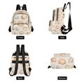 thumbnail image 4 of FORMRS Mini Backpack Purse for Women Travel Daypack Casual Shoulder Bag, Beige Seashell, 4 of 7
