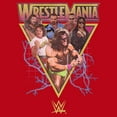 thumbnail image 2 of Mens WWE Retro Wrestlers Triangle Lightweight Hoodie, 2 of 4