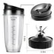 thumbnail image 2 of Piezas de Repuesto para Ninja Licuadora BL450-30 BL456-30 BL480-30Ect, Tazas de Licuadora Ninja de 24OZ y Accesorios de Hoja de 7 Aletas, 2 of 6