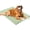 Green, variant on Pawlabs Cooling Mat for Dogs, Double-Sided Portable Dog Cool Bed for Summer Non-Slip Washable