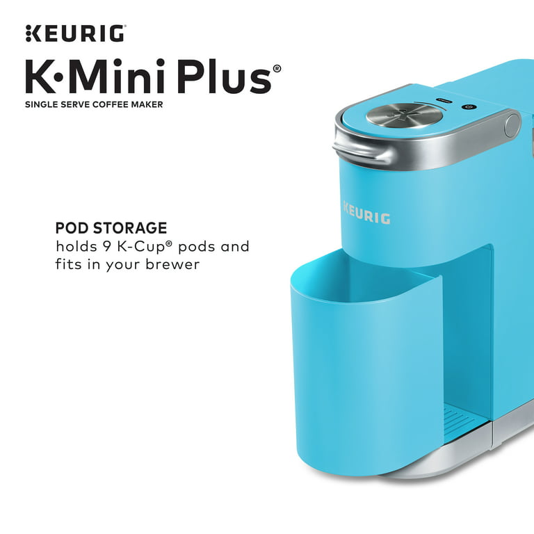 Keurig K-Mini Plus Single Serve K-Cup Pod Coffee Maker, Evening Teal