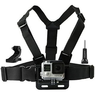 Chest Mount for Gopro Hero 9, 8, 7, 6, 5, 4, Session, 3+, 3, 2, 1, Hero  (2018) Action Camera Adjustable Body Belt Strap Harness by Maximalpower 