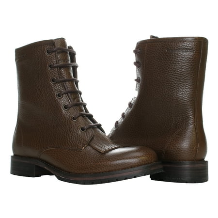 - 1883 by Wolverine Rosie 6 Kiltie Lace Up Taupe Leather Women's Boots W40079