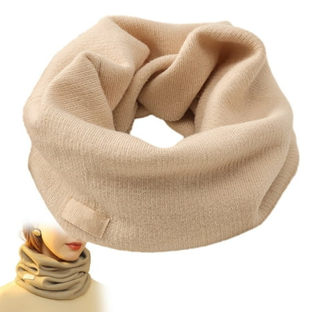 Neck Gaiter Face Cover Scarf Breathable Sun & Wind-proof for Skiing Fishing Hiking Cycling - cream-coloured