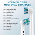 thumbnail image 5 of 8PCS Electric Toothbrush Replacement Heads for Models Bristles Twisted Design for Superior Plaque Removal, 5 of 5