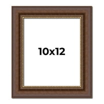 10x12 Copper and Brown Real Wood Picture Frame Width 2 inches | Interior Frame Depth 0.5 inches |