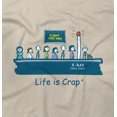 thumbnail image 2 of Life Is Crap Airport Security Good Life Funny T Shirts Gift T-Shirt Tee by Life Is Crap, 2 of 2