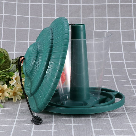 YSNOOWE 1Pack Large Capacity Bird Feeder for Outdoor and Garden 19x0.3937x18x0.3937x18x0.3937in