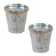 thumbnail image 5 of ColoMX 2pcs cubierta de flores de plantador de florero de hierro rústico vintage para decoración interior, 5 of 8