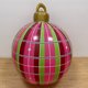 thumbnail image 2 of Bolas de juguete navideñas de 60cm con bomba, decoraciones inflables para patio navideño, 2 of 6