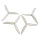 thumbnail image 4 of Juego de 4 hélices con protectores de hélice para X4 H502E H502S Blanco perfke Repuestos para aviones no tripulados Hubsan H502E H502S, 4 of 7