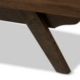 thumbnail image 4 of Baxton Studio Auburn Mid-Century Modern Walnut Brown Finished Wood 4-Drawer Chest, 4 of 10