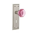 thumbnail image 3 of Nostalgic Warehouse Nykwap_Psg_238_Kh New York Solid Brass Rose Passage Door Knob Set -, 3 of 7