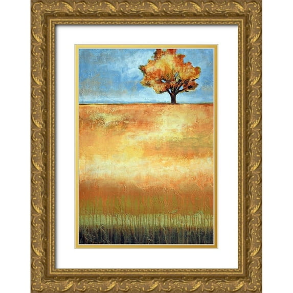 Rodriguez, Selina 14x18 Gold Ornate Wood Framed with Double Matting Museum Art Print Titled - Quiet Escape 2