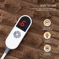 thumbnail image 4 of TEMOGU-Heated Throw Blanket 50"x60", Electric Blanket with Bamboo Pattern, Luxury Faux Rabbit Fur&Soft Flannel, 6 Heat Settings, 1-4 Hour Auto Shut-Off, Throw Blanket for Couch, Machine Washable, Dar, 4 of 4