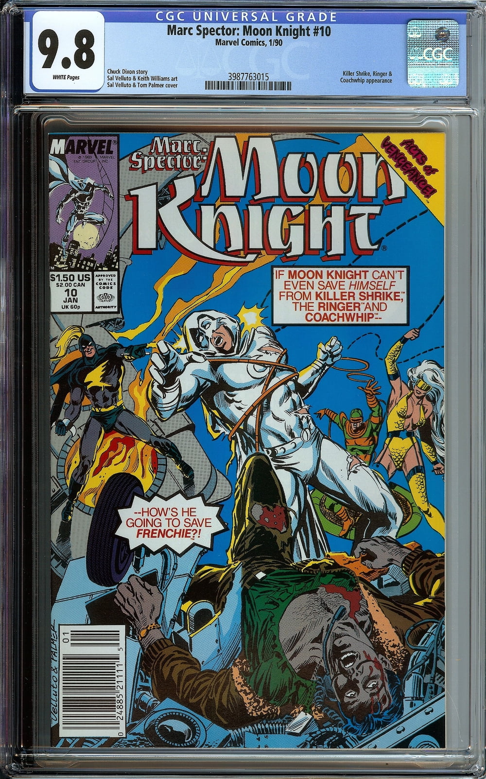 Cover of Marc Spector: Moon Knight #10