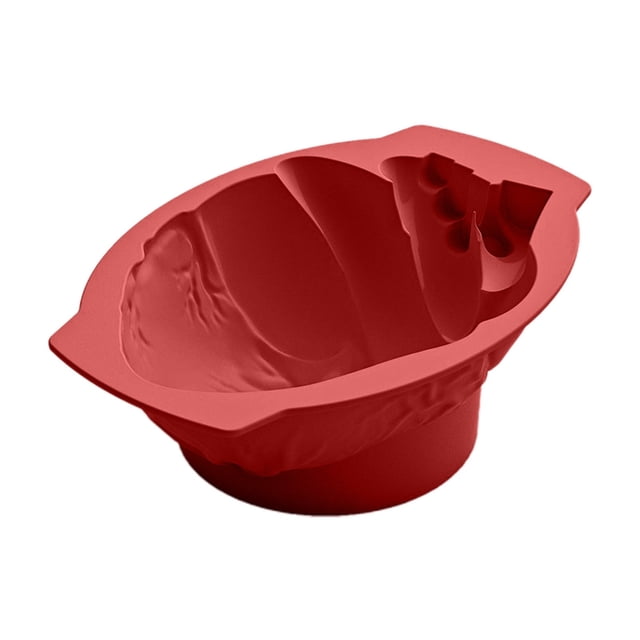 Kitchen Cake Mould Silicone Baking Silicone Heart Halloween Baking Cake Silicone Heart Cake Silicone Halloween Baking Cake Chocolate,Red Kitchen Cake Mould
