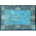 thumbnail image 1 of Ahgly Company Indoor Rectangle Persian Light Blue Traditional Area Rugs, 6' x 9', 1 of 4