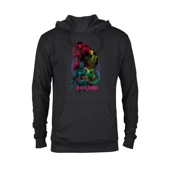 Doctor Strange in the Multiverse of Madness Mystical Trio - Pullover Hoodie for Adults - Customized-Black