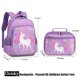 thumbnail image 2 of Mochila Octsky Candy Unicorn Purple para niños, set escolar, 2 of 8