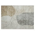 thumbnail image 2 of Addison Rugs Chantille Indoor/Outdoor Transitional Abstract Beige Washable Rectangle Rug, 1'8" x 2'6", 2 of 6