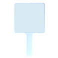 thumbnail image 1 of Hand Mirror Salon Barber Hairdressing Handheld Mirror with Handle(Square ), 1 of 5