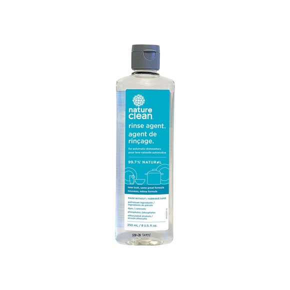 Nature Clean Agent de rinçage automatique de vaisselle de 250ml