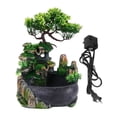 thumbnail image 1 of Cateissary Desk Fountain Rockery Flowing Water Fountains  Light Ornament with Humidificadores sin niebla, 1 of 1